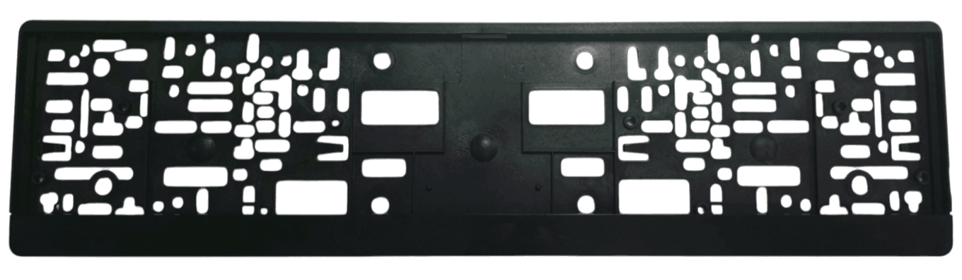 Custom license plate frame