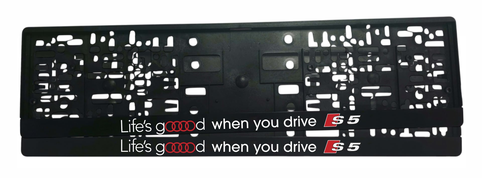 Audi рамки Audi Life's Good S5 - NameYourCar.store
