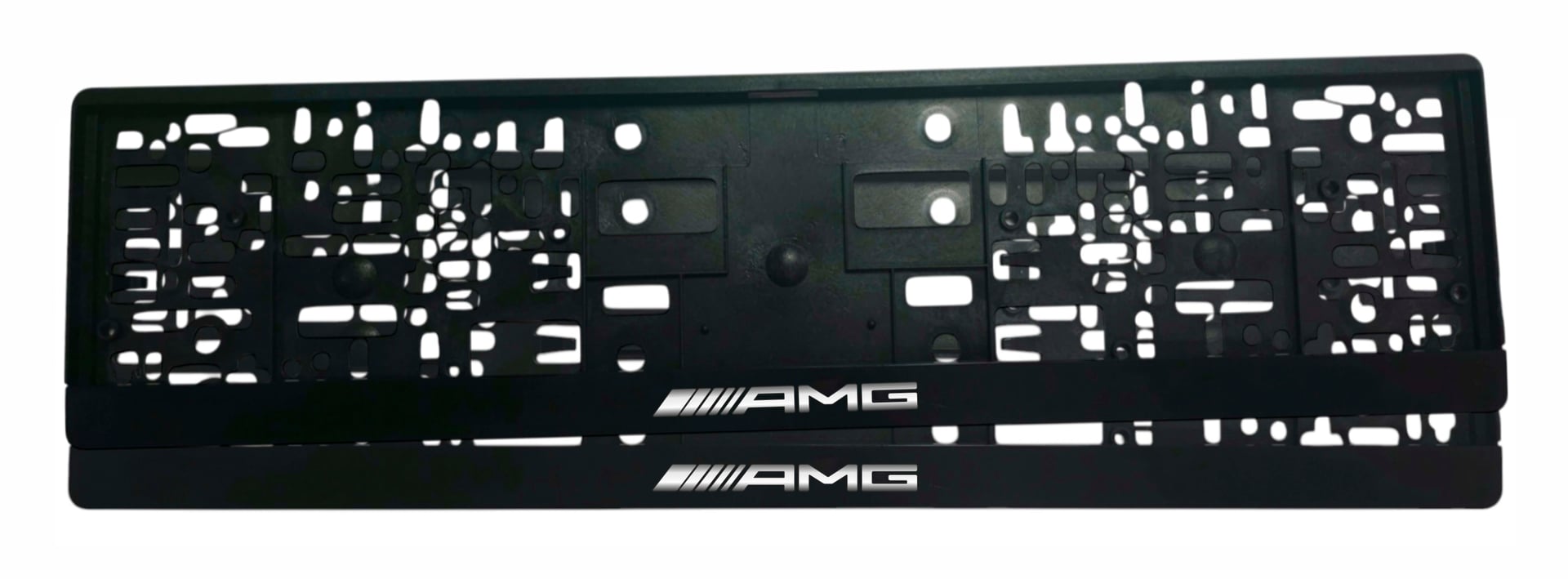 Mercedes-Benz рамки Mercedes AMG Silver - NameYourCar.store